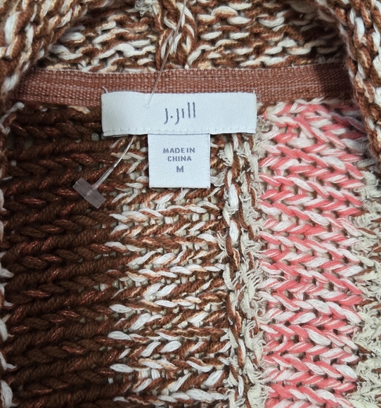 Cozy Multicolor Knit Women's Sweater - Picture 2 of 5